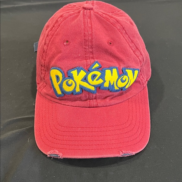 Pokemon 2017 baseball cap 🧢, distressed in good shape , made in Vietnam UNISEX - Picture 1 of 9